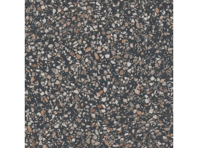 Бричиола чёрный матовый обрезной 60x60x0,9