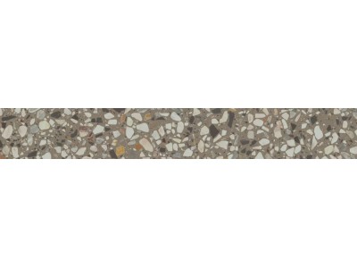 Плинтус Бричиола серый матовый обрезной 60x9,5x0,9