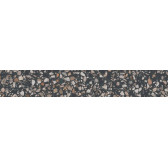 Бричиола чёрный матовый обрезной 60x10,7x0,9