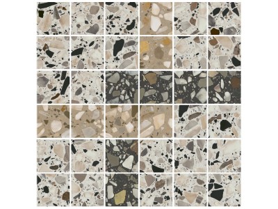 Декор Бричиола 2 мозаичный лаппатированный 30x30x0,9