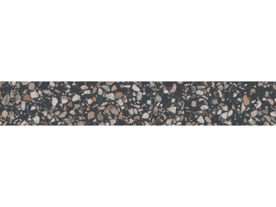 Бричиола чёрный матовый обрезной 60x10,7x0,9