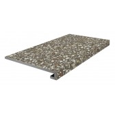 Бричиола коричневый матовый обрезной 33x60x0,9