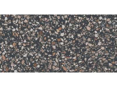 Бричиола чёрный матовый обрезной 33x60x0,9