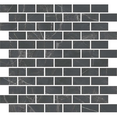 Буонарроти серый темный мозаичный матовый 32x30x0,9