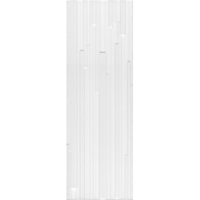 Бьянка белый матовый полоски 20x60x0,9