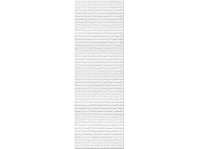Плитка настенная Бьянка белый матовый чип 20x60x0,9
