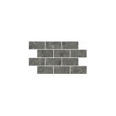 Чеппо Ди Гре мозаичный антрацит матовый обрезной 34,6x20x0,9