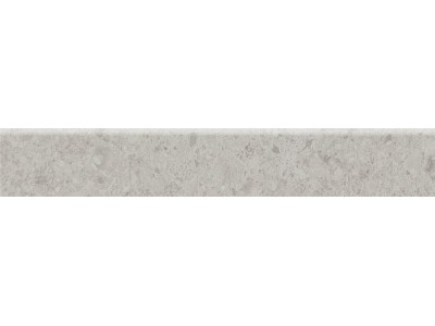 Плинтус Чеппо Ди Гре серый светлый матовый обрезной 60x9,5x0,9