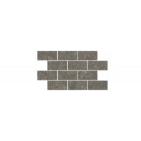 Декор Чеппо Ди Гре мозаичный коричневый матовый обрезной 34,6x20x0,9