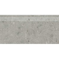 Ступень Чеппо Ди Гре серый матовый обрезной 30x60x0,9