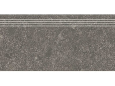 Ступень Чеппо Ди Гре коричневый матовый обрезной 30x60x0,9