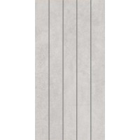 Декор Догана серый светлый матовый обрезной 40x80x1