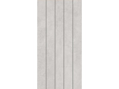 Декор Догана серый светлый матовый обрезной 40x80x1