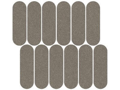 Мозаика Джиминьяно наборный коричневый матовый 30x32x0,9