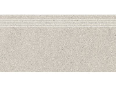 Ступень Джиминьяно серый светлый матовый обрезной 30x60x0,9