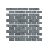 Эвора мозаичный синий светлый глянцевый 32x30x0,9