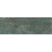 Эвора зеленый глянцевый обрезной 30x89,5x0,9
