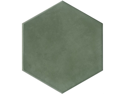 Плитка настенная Флорентина зелёный глянцевый 20x23,1x0,69
