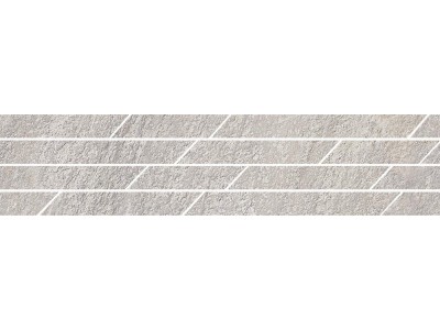 Бордюр Гренель серый мозаичный 46,8x9,8x0,9
