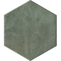 Керамогранит Гроссето зелёный матовый 20x23,1x0,7

