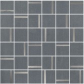 Гварди 2 мозаичный синий матовый обрезной 30x30x0,9