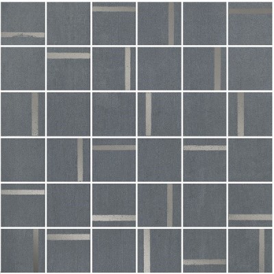Гварди 2 мозаичный синий матовый обрезной 30x30x0,9