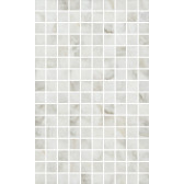 Кантата мозаичный белый глянцевый 25x40x0,8