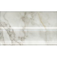 Плинтус Кантата белый глянцевый 25x15x1,5