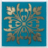 Клемансо бирюзовый 4,9х4,9х6,9