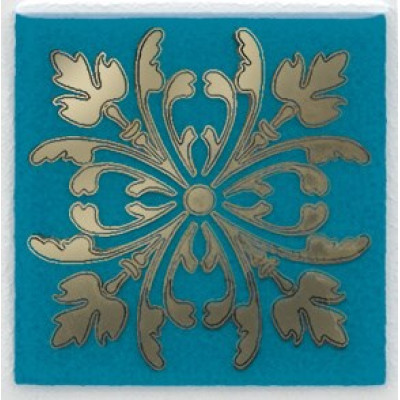 Клемансо бирюзовый 4,9х4,9х6,9
