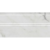 Коррер белый глянцевый обрезной 30x15x1,7