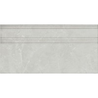 Плинтус Монте Тиберио серый глянцевый обрезной 20x40x1,6