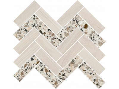 Мозаика Монтиони мозаичный миндальный 34x35,5x0,9