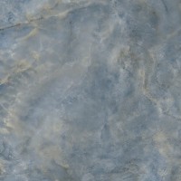 Керамогранит Ониче голубой лаппатированный обрезной 119,5x119,5x0,9