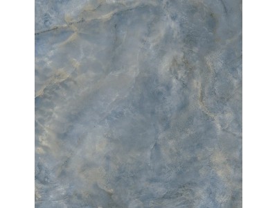 Керамогранит Ониче голубой лаппатированный обрезной 119,5x119,5x0,9