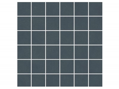 Декор Про Чементо мозаичный синий тёмный матовый 30x30x0,9