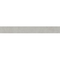 Плинтус Про Догана серый светлый матовый обрезной 80x9,5x0,9