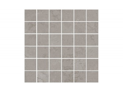 Декор Про Лаймстоун серый матовый мозаичный 30x30x0,9