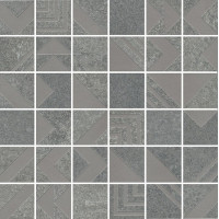 Декор Про Нордик серый мозаичный 30x30x11