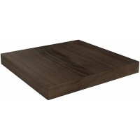 Ступень угловая Про Вуд коричневый 33x33x0,9