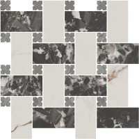 Декор Риальто 3 наборный матовый 43,5x43,5x0,9