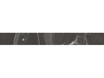 Плинтус Риальто чёрный матовый обрезной 80x9,5x0,9