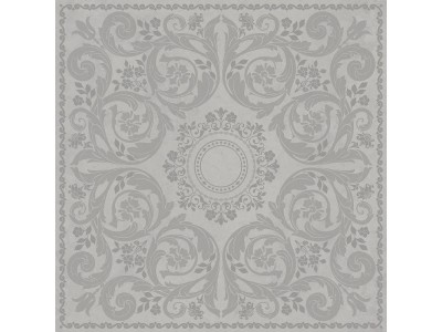 Декор Риальто 2 серый матовый обрезной 80x80x0,9
