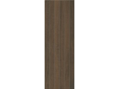 Плитка настенная Семпионе коричневый темный структура обрезной 30x89,5x11
