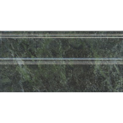Серенада зелёный глянцевый обрезной 30x15x1,7