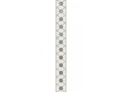 Бордюр Серенада 1 глянцевый обрезной 60x7,2x0,9

