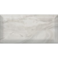 Плитка настенная Сеттиньяно белый грань глянцевый 9,9x20x0,92
