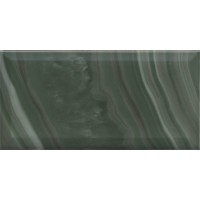 Плитка настенная Сеттиньяно зелёный грань глянцевый 9,9x20x0,92
