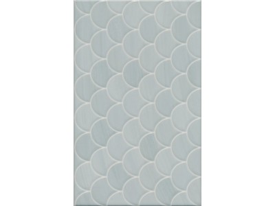 Плитка настенная Сияние голубой структура 25x40x8
