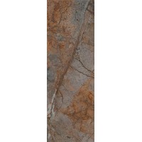 Плитка настенная Театро коричневый обрезной 25x75x9
